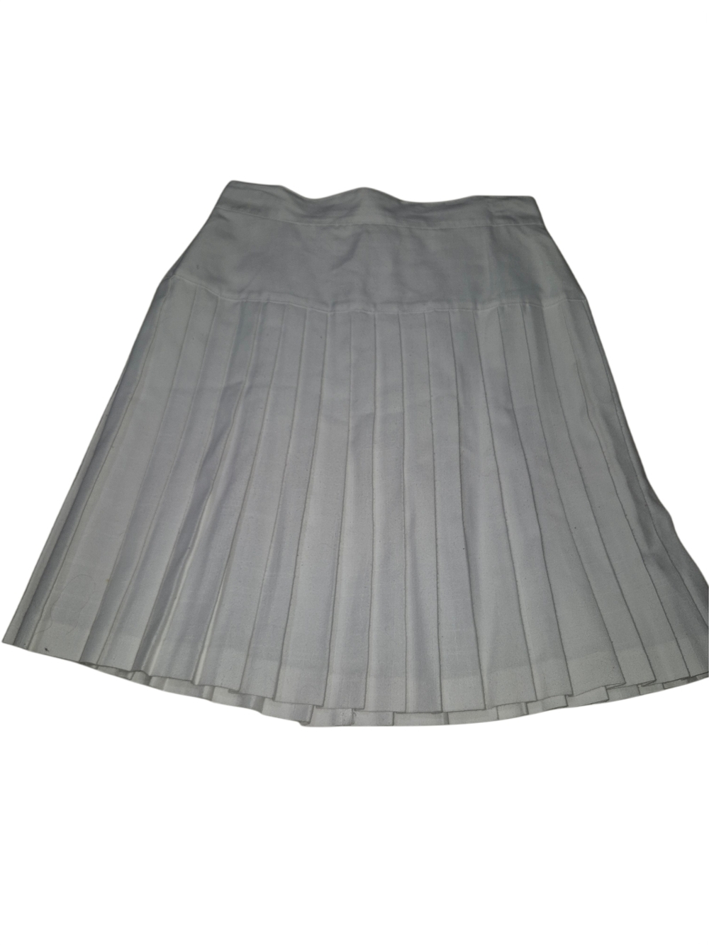 Reitmans Lifestyle Vintage 90's White Pleated Women's Skirt